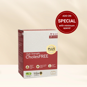CholesFREE Red Yeast Rice Capsules with Natto (降醇宝加效附加纳豆)